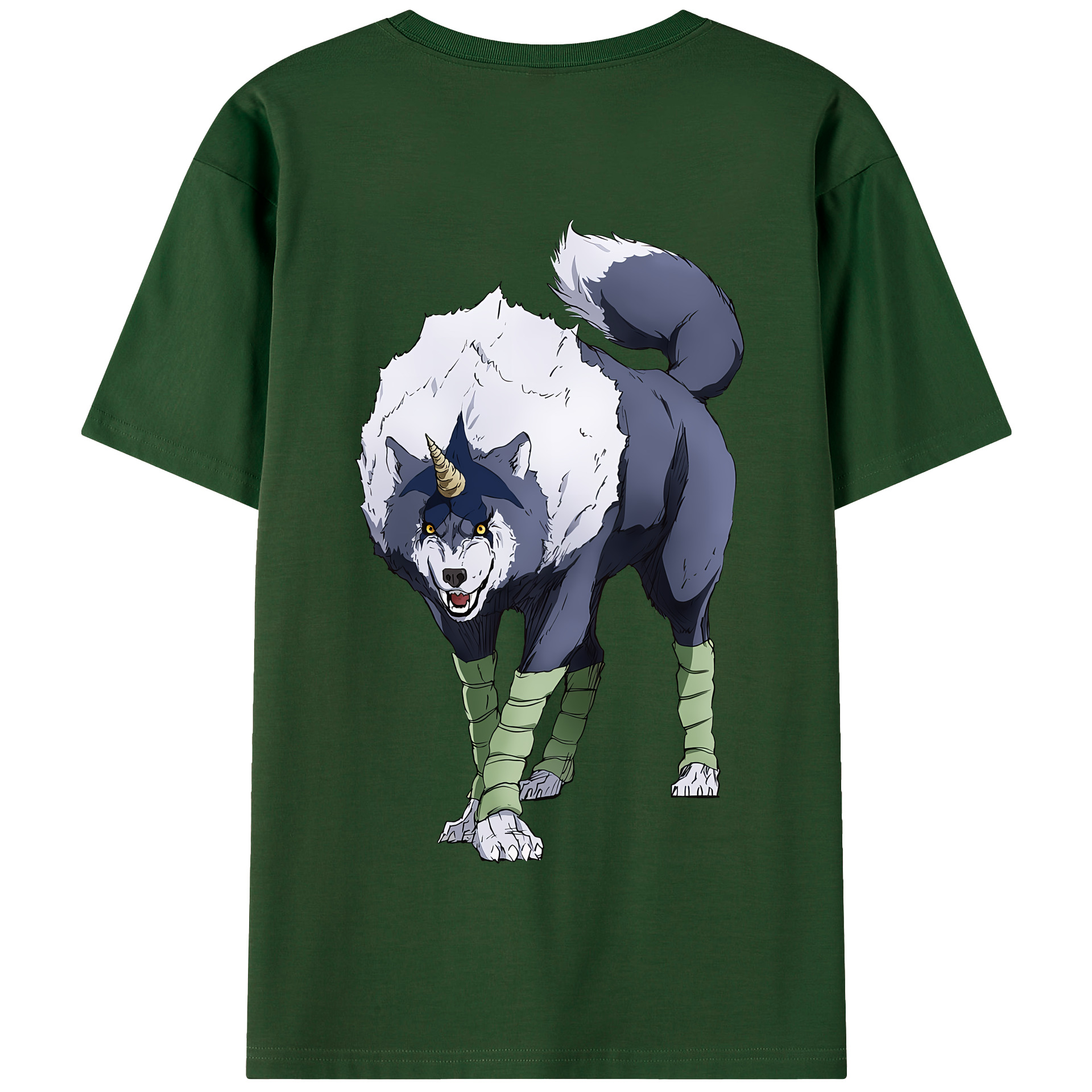 （画像用） 転スラ Regarding Reincarnated to Slime 綿100％半袖Tシャツ（背面プリント）